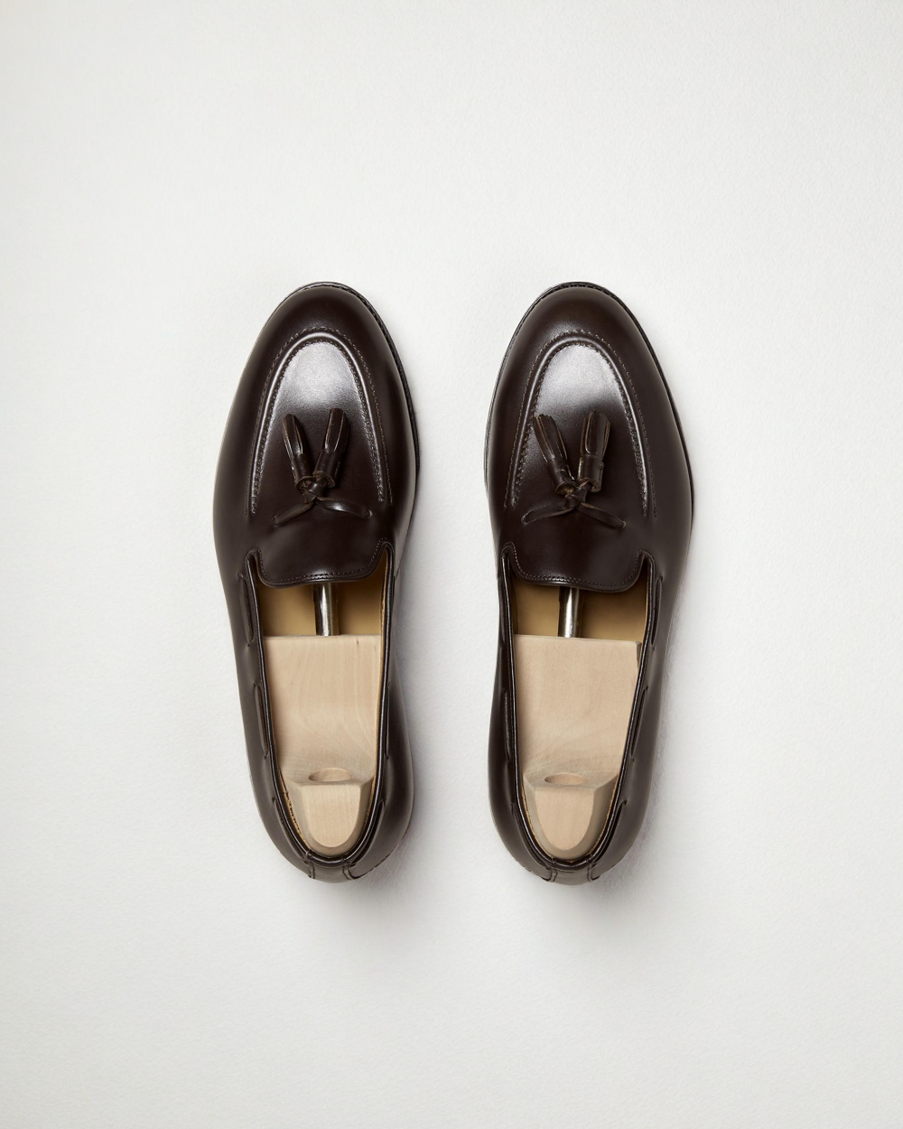 Vellano Molle Dark Brown Leather Loafers