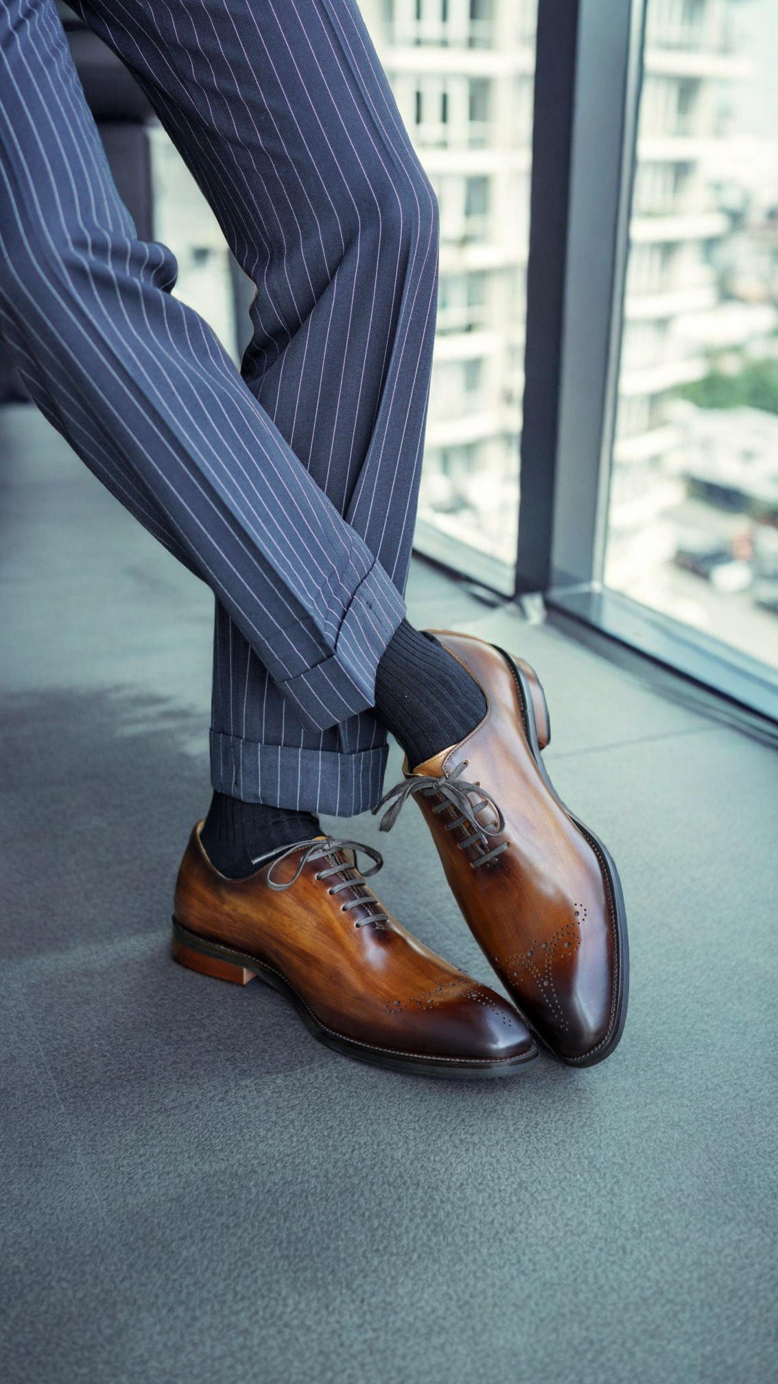 Vellano Pendleton Prime Leather Dress Shoes for Men with All Day Comfort