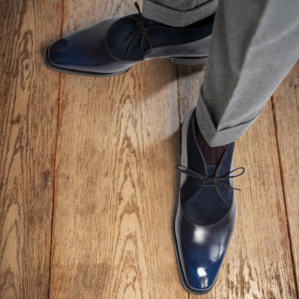 Vellano Marshall Chukka Leather Boots for Refined Everyday Style
