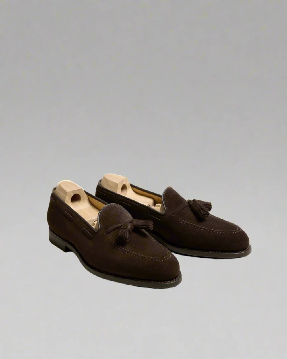Vellano Molle II Brown Suede Tassel Loafer
