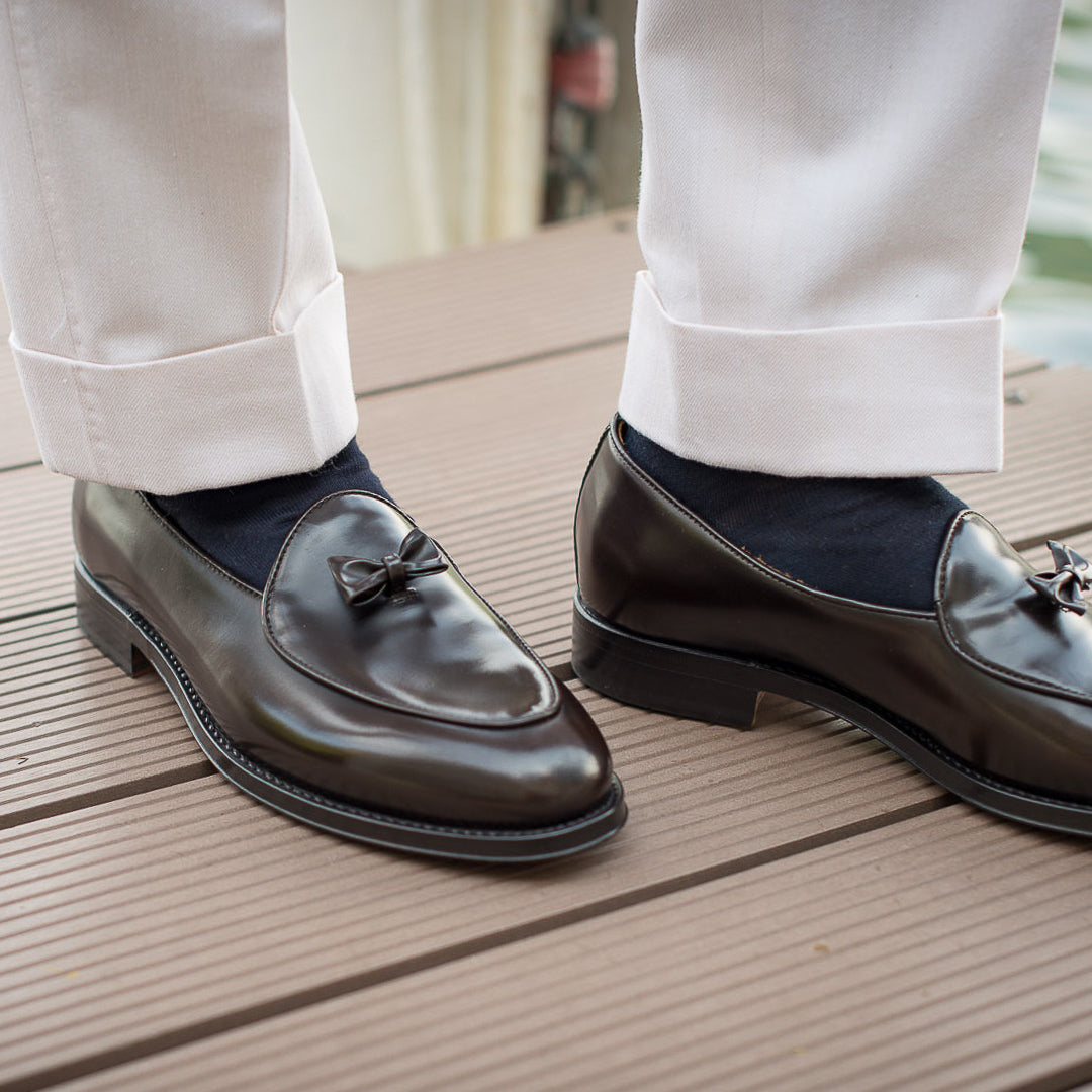 Vellano Ashmoor Dark Brown Leather Loafers