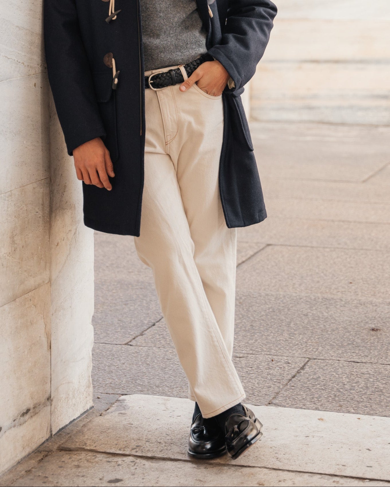 Vellano Halverton Black Tassel Loafers in Smooth Leather