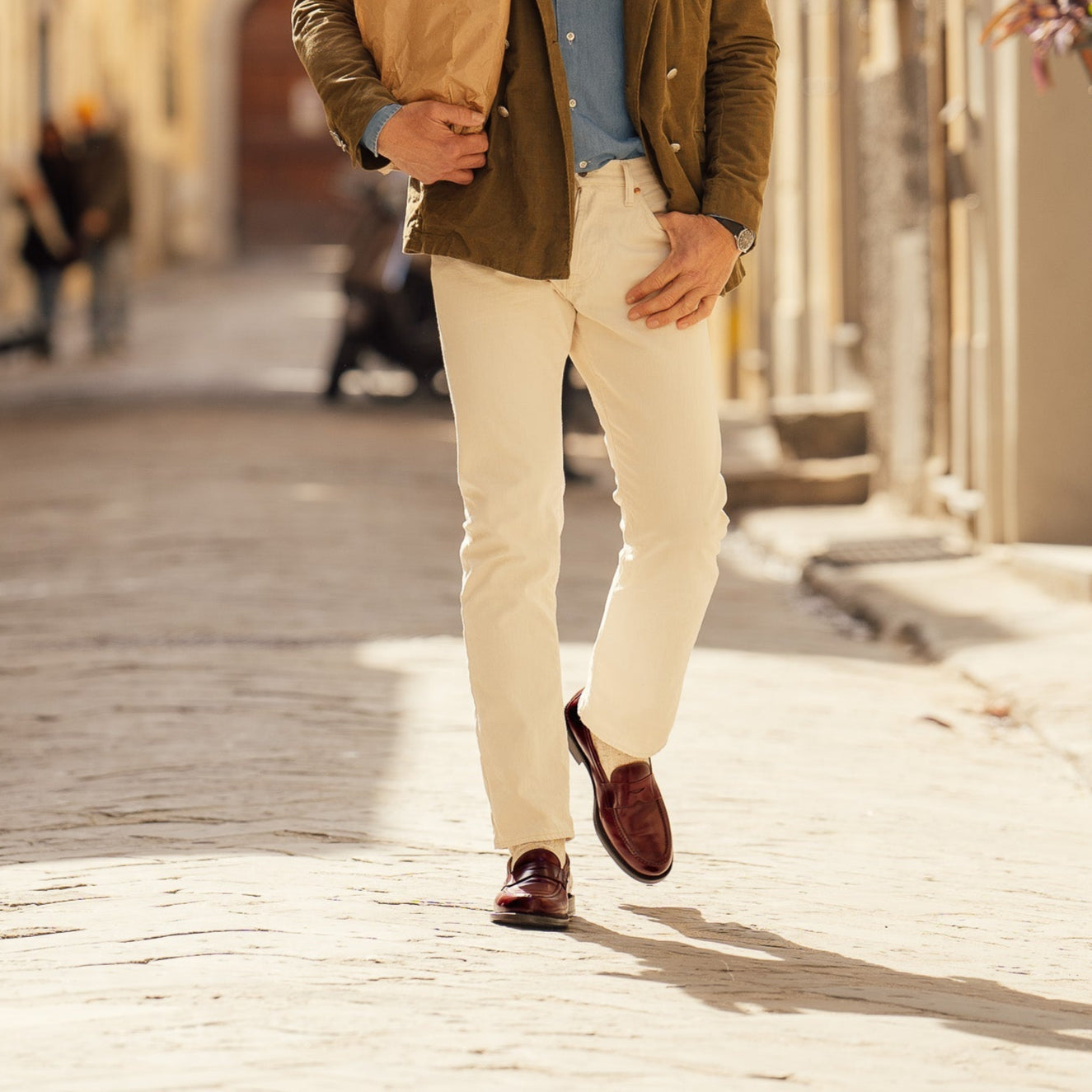 Vellano Dovermoor Burgundy Cordovan Loafers