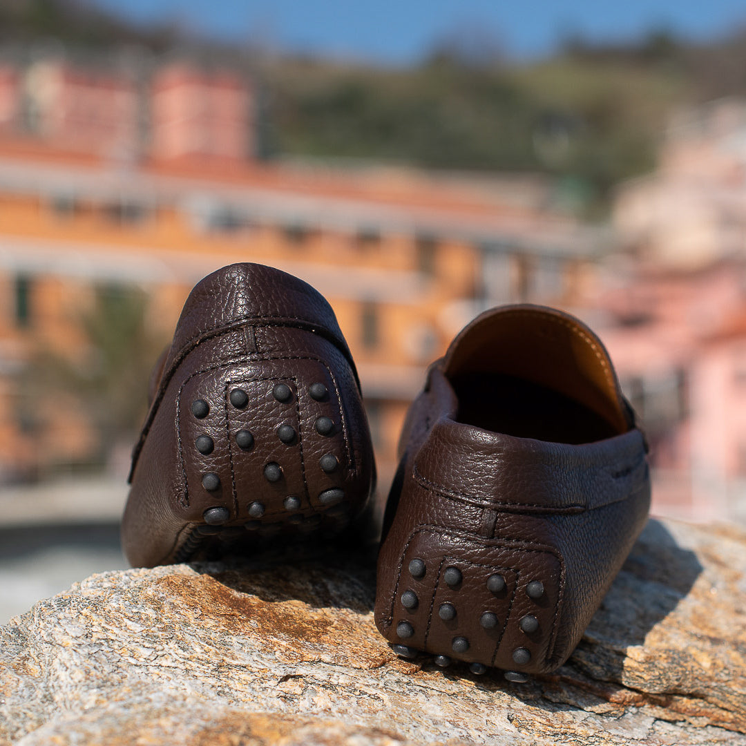 Vellano Eldwynd Dark Brown Penny Moccasins