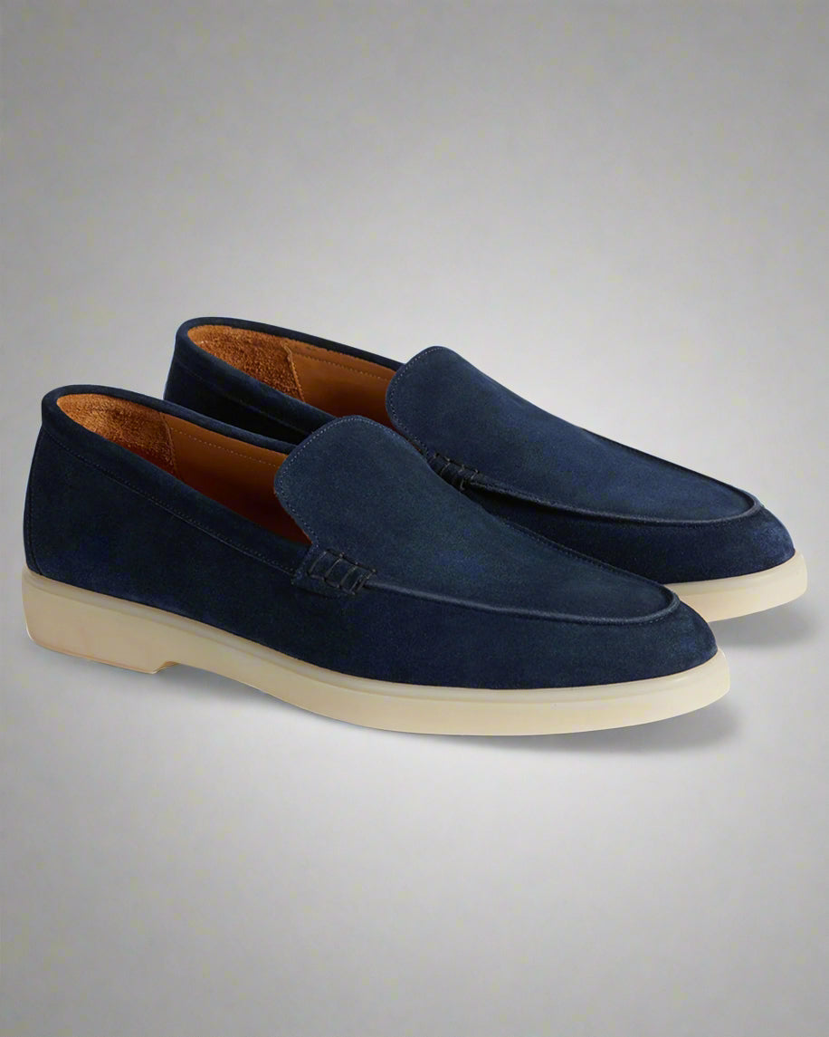 Vellano Calbridge Suede Loafers in Blue