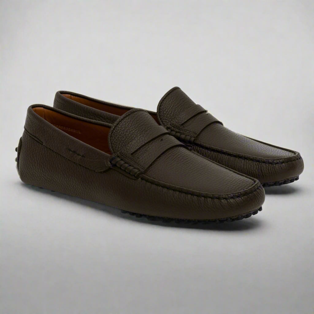 Vellano Eldwynd Dark Brown Penny Moccasins