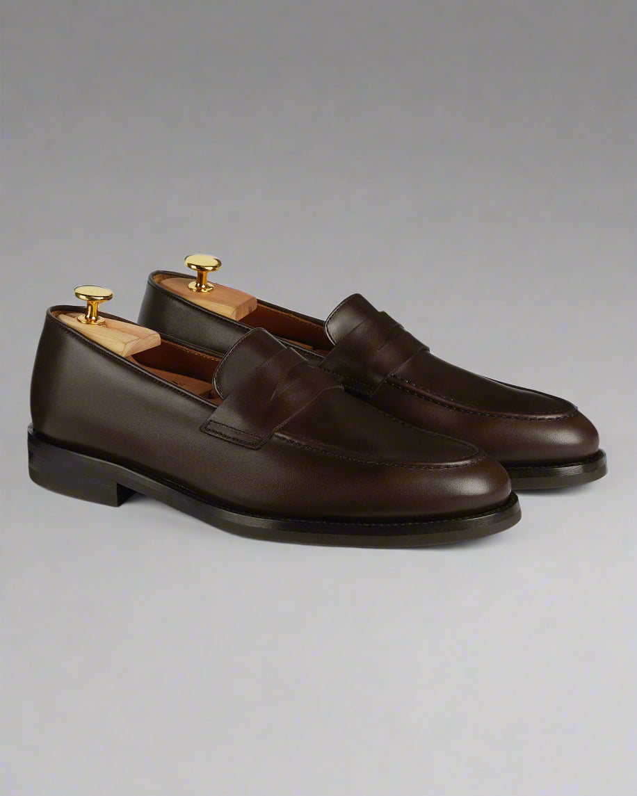 Vellano Harrowmere Tapered Dark Brown Loafers