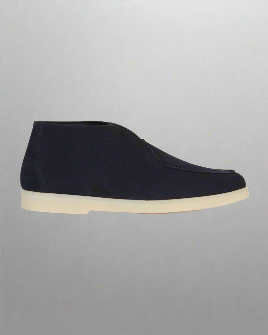 Vellano Bramleigh Blue Suede Loafers