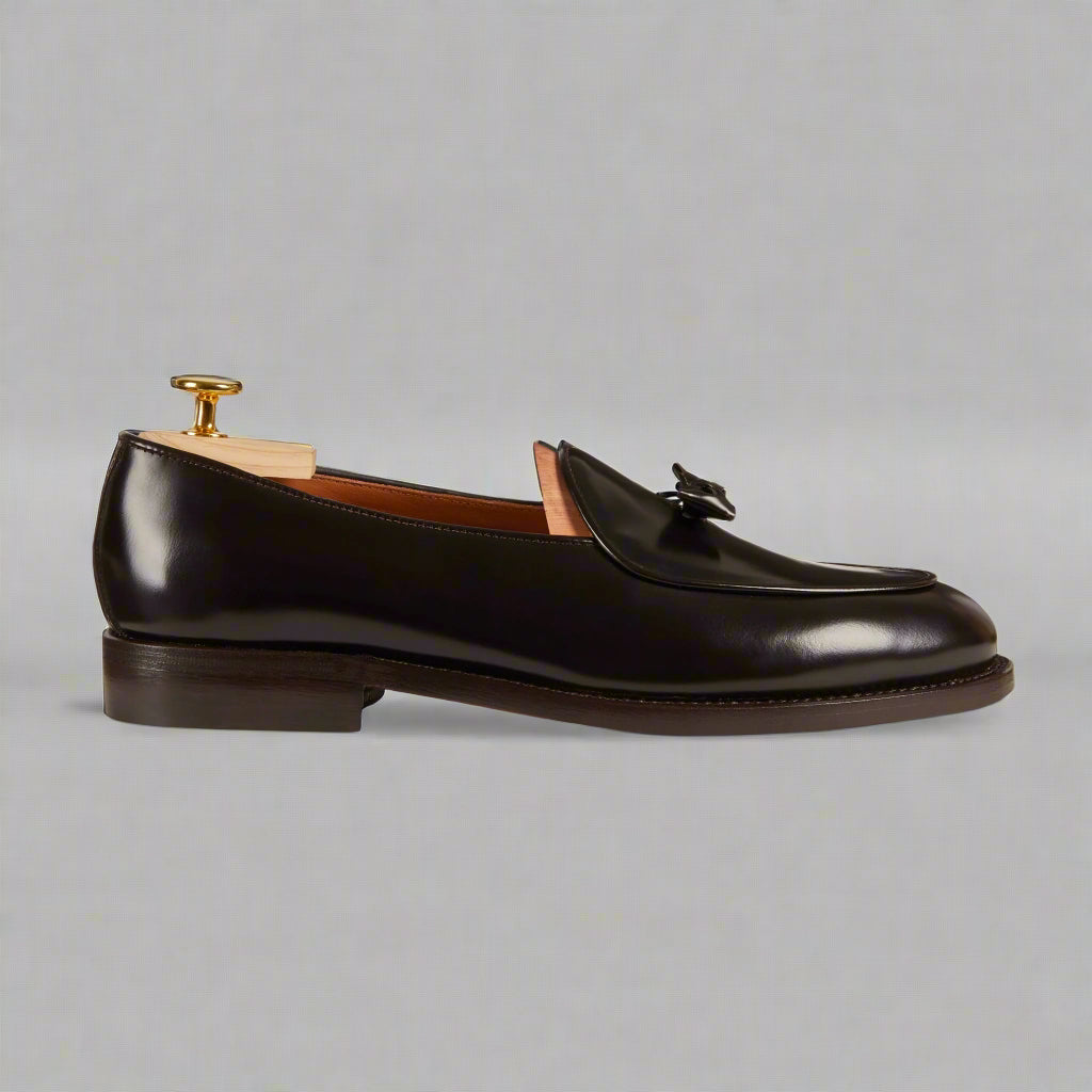 Vellano Ashmoor Dark Brown Leather Loafers