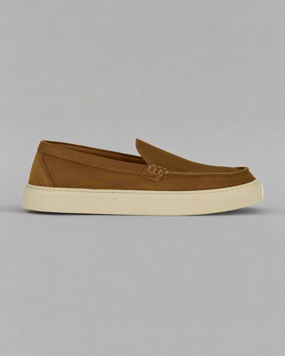 Vellano Bramleigh Tobacco Suede Loafers