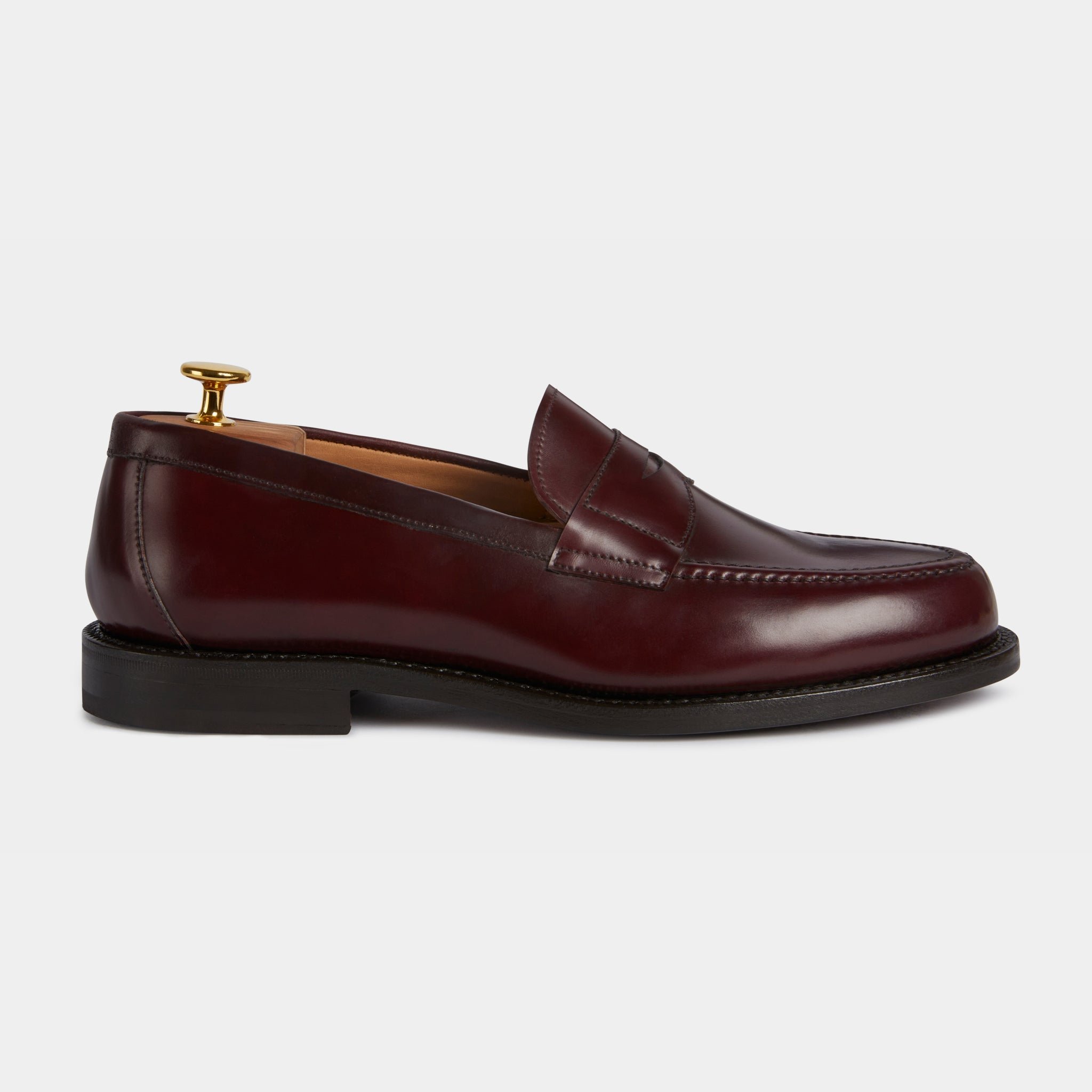 Vellano Dovermoor Burgundy Cordovan Loafers