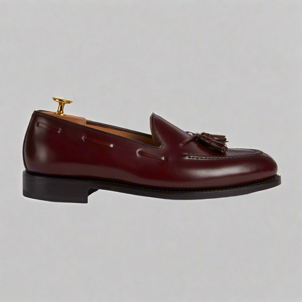 Vellano Cordovan Tassel Loafers