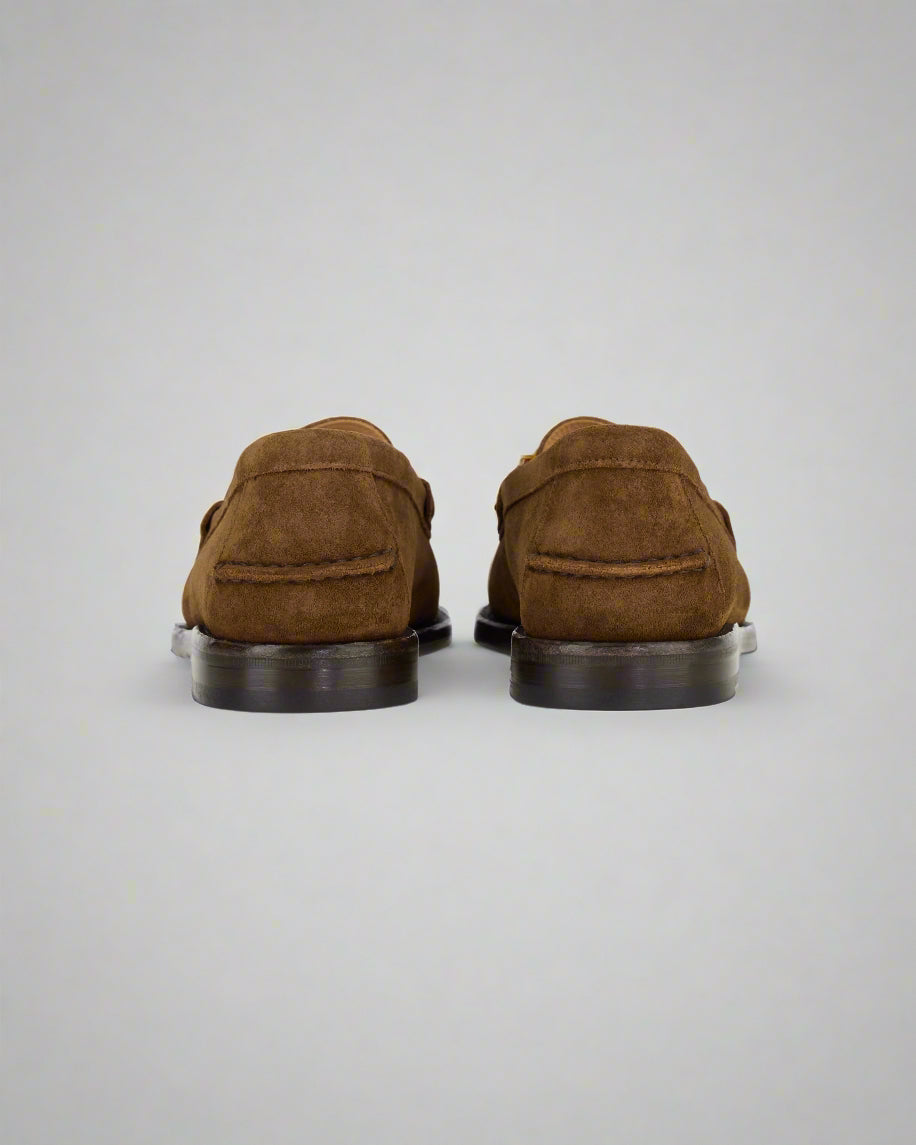 Vellano Tobacco Brown Penny Loafers