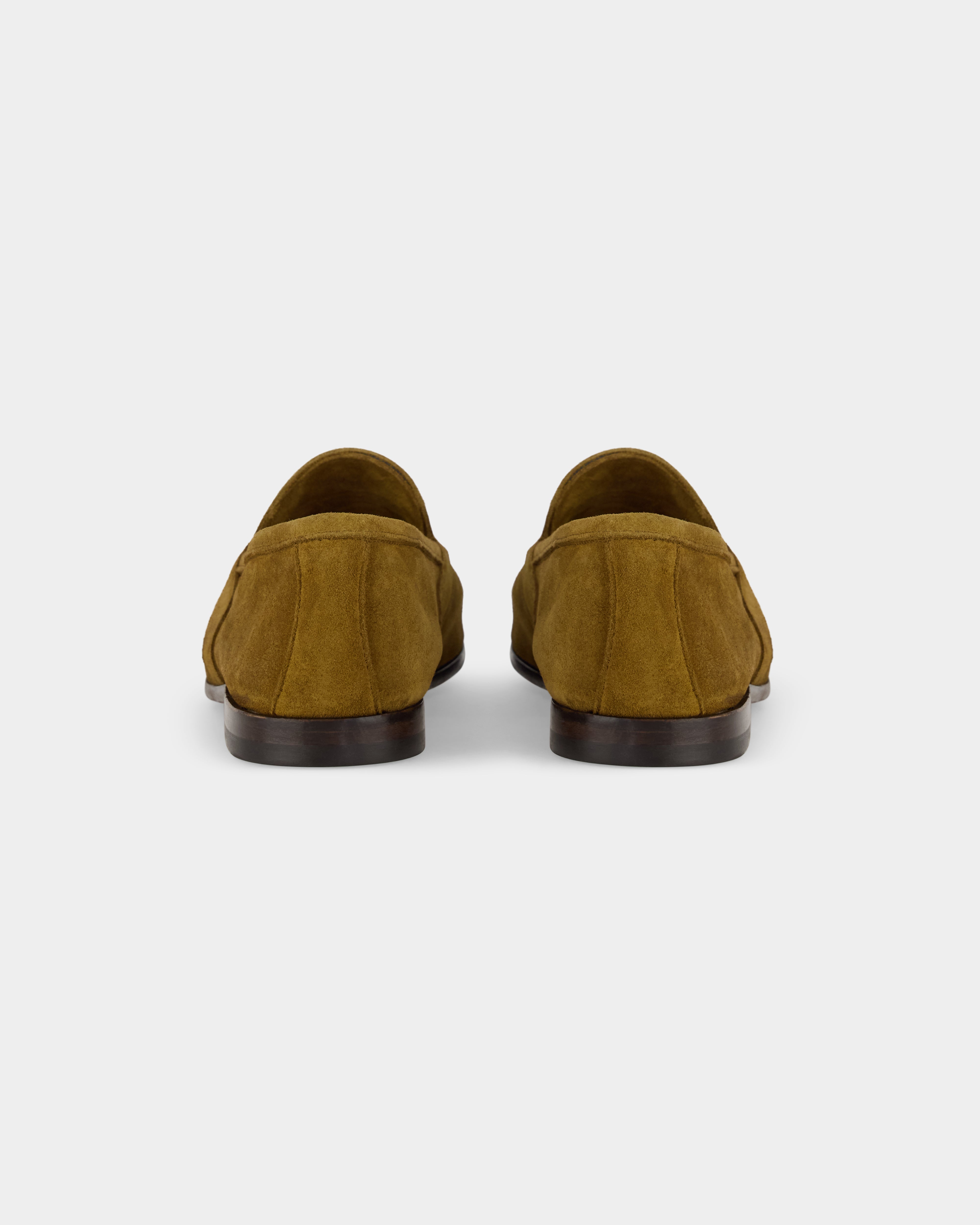Vellano Gabellee Beige Suede Loafers