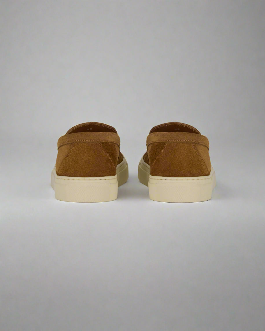 Vellano Bramleigh Tobacco Suede Loafers
