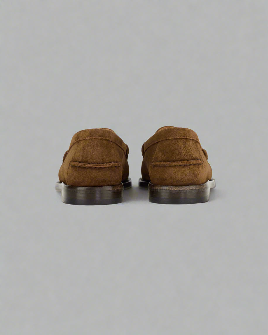 Vellano Tobacco Brown Penny Loafers
