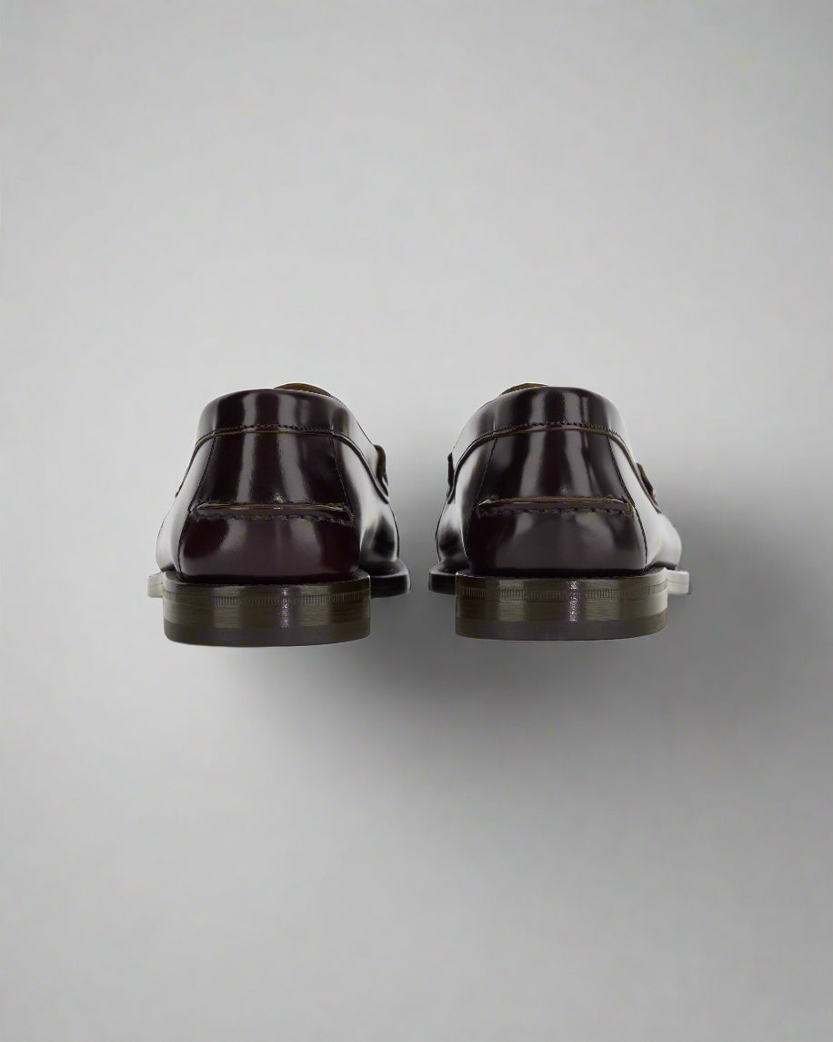 Vellano Raiser Black Leather Loafers