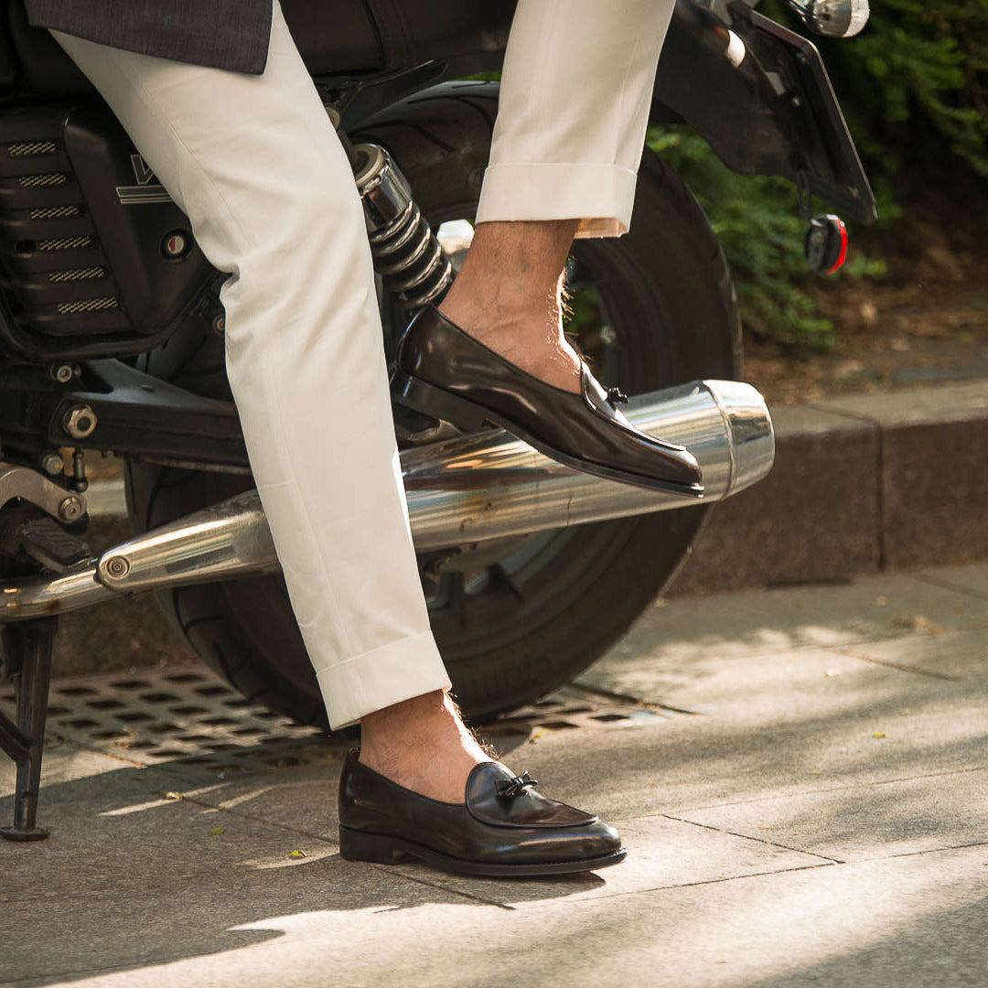 Vellano Ashmoor Dark Brown Leather Loafers