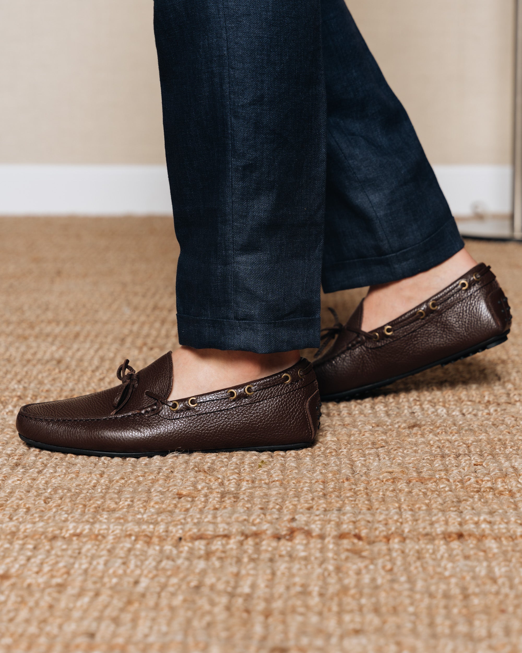 Vellano Eldwynd Hammered Leather Moccasins