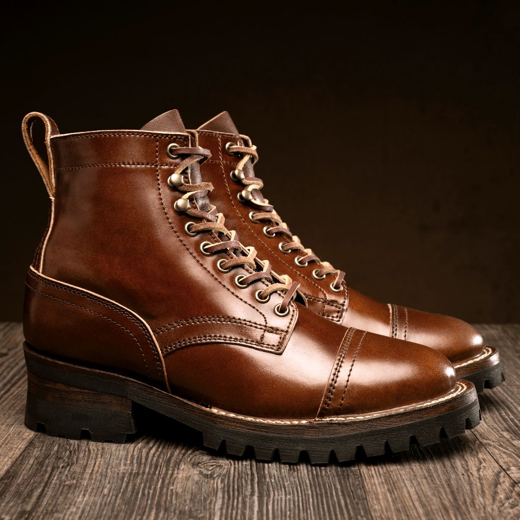 Vellano Outlander Goodyear Welt Service Boot – Mocha Brown