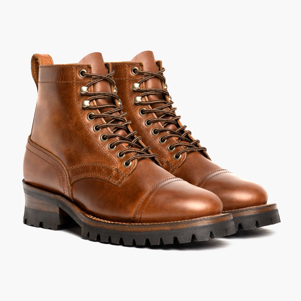 Vellano Outlander Goodyear Welt Service Boot – Harvest Brown