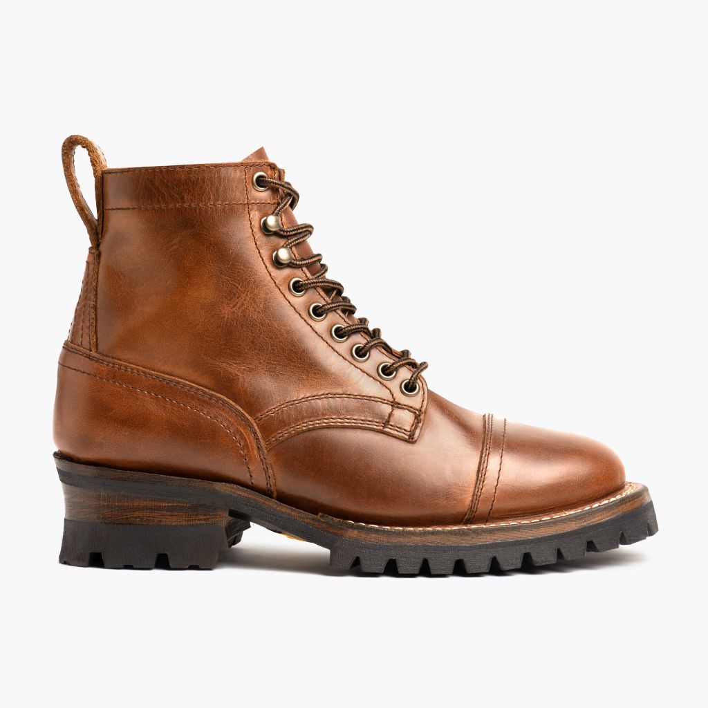 Vellano Outlander Goodyear Welt Service Boot – Harvest Brown