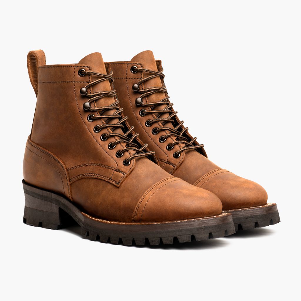 Vellano Outlander Goodyear Welt Service Boot – Saddle Brown