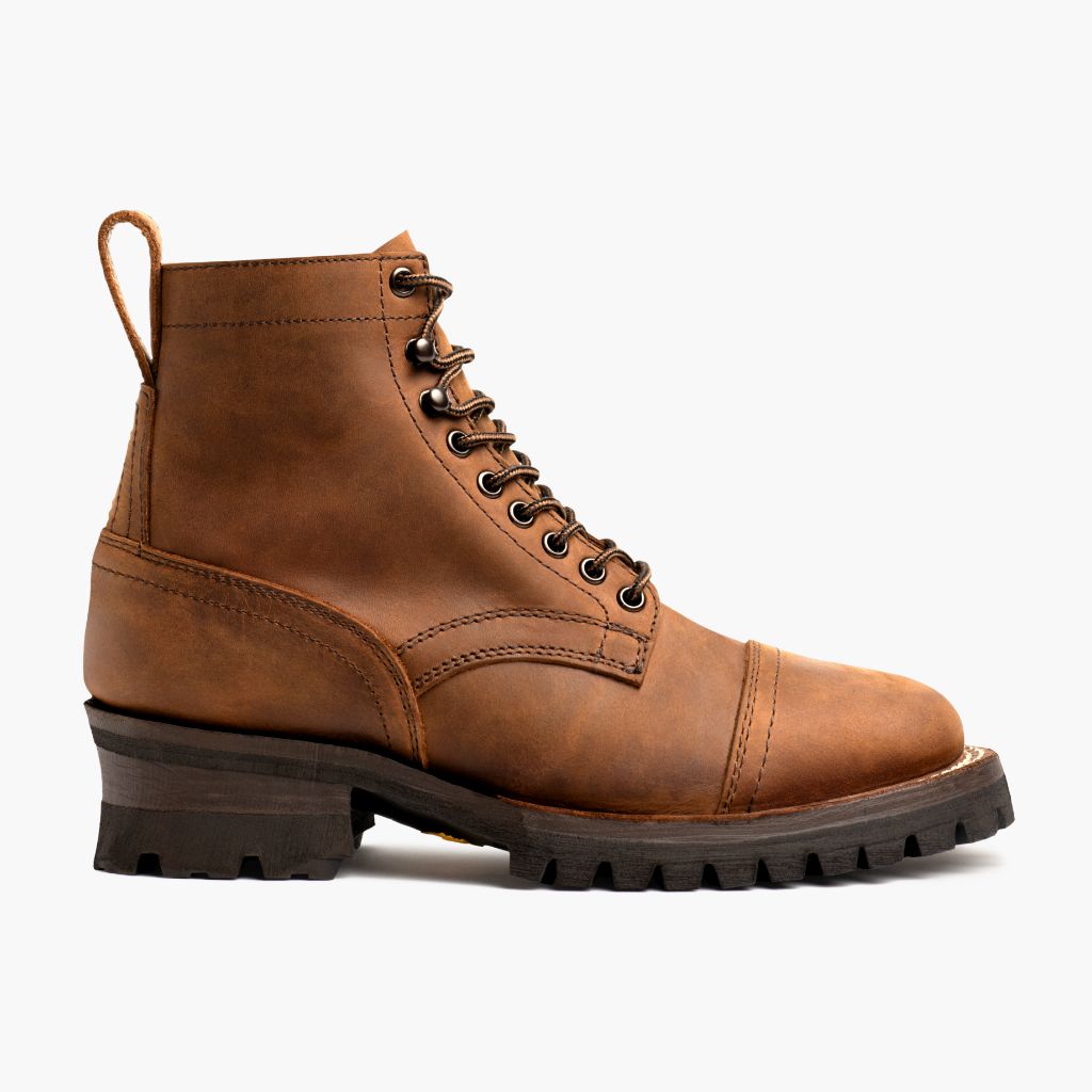 Vellano Outlander Goodyear Welt Service Boot – Saddle Brown