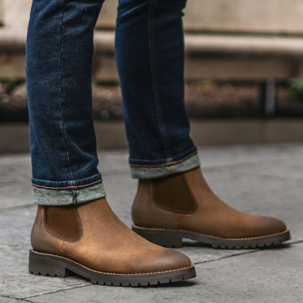 Vellano Regent Goodyear Welt Chelsea Boot – Desert Tan