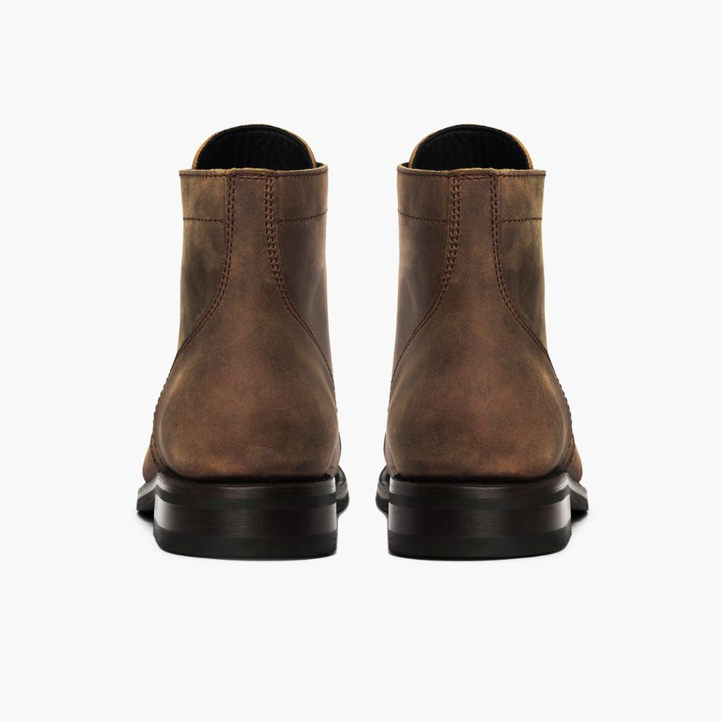 Vellano Frontier Goodyear Welt Lace-Up Leather Boot – Burnt Copper