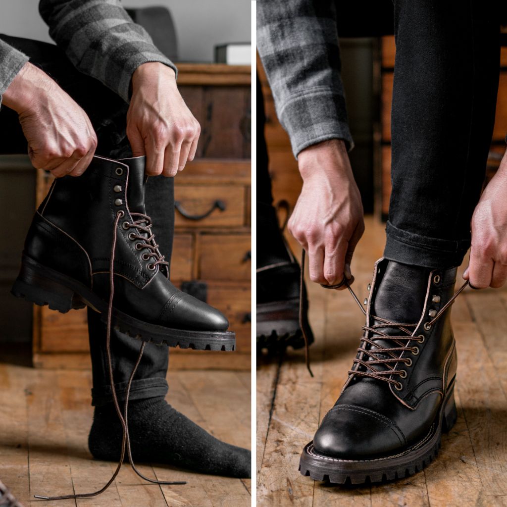 Vellano Outlander Goodyear Welt Service Boot – Ironwood Black