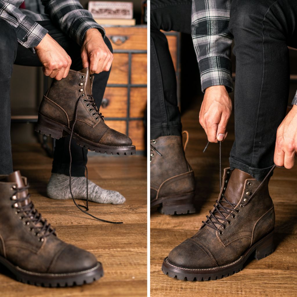 Vellano Outlander Goodyear Welt Service Boot – Stone Ash