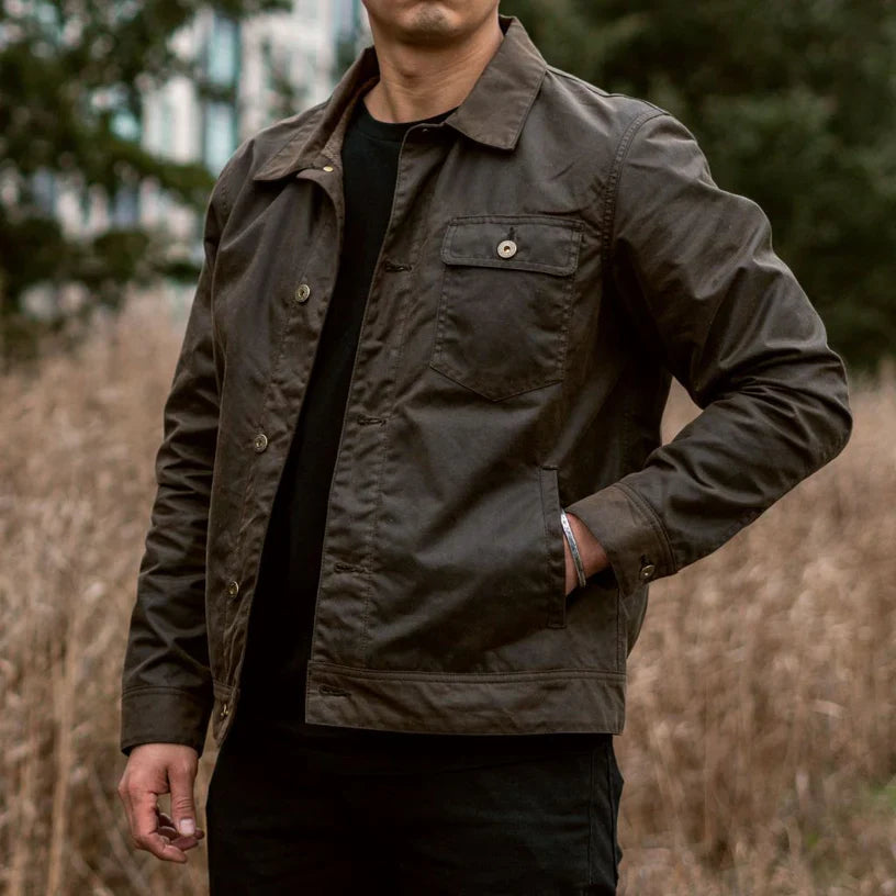 Vellano Waxed Canvas Field Jacket