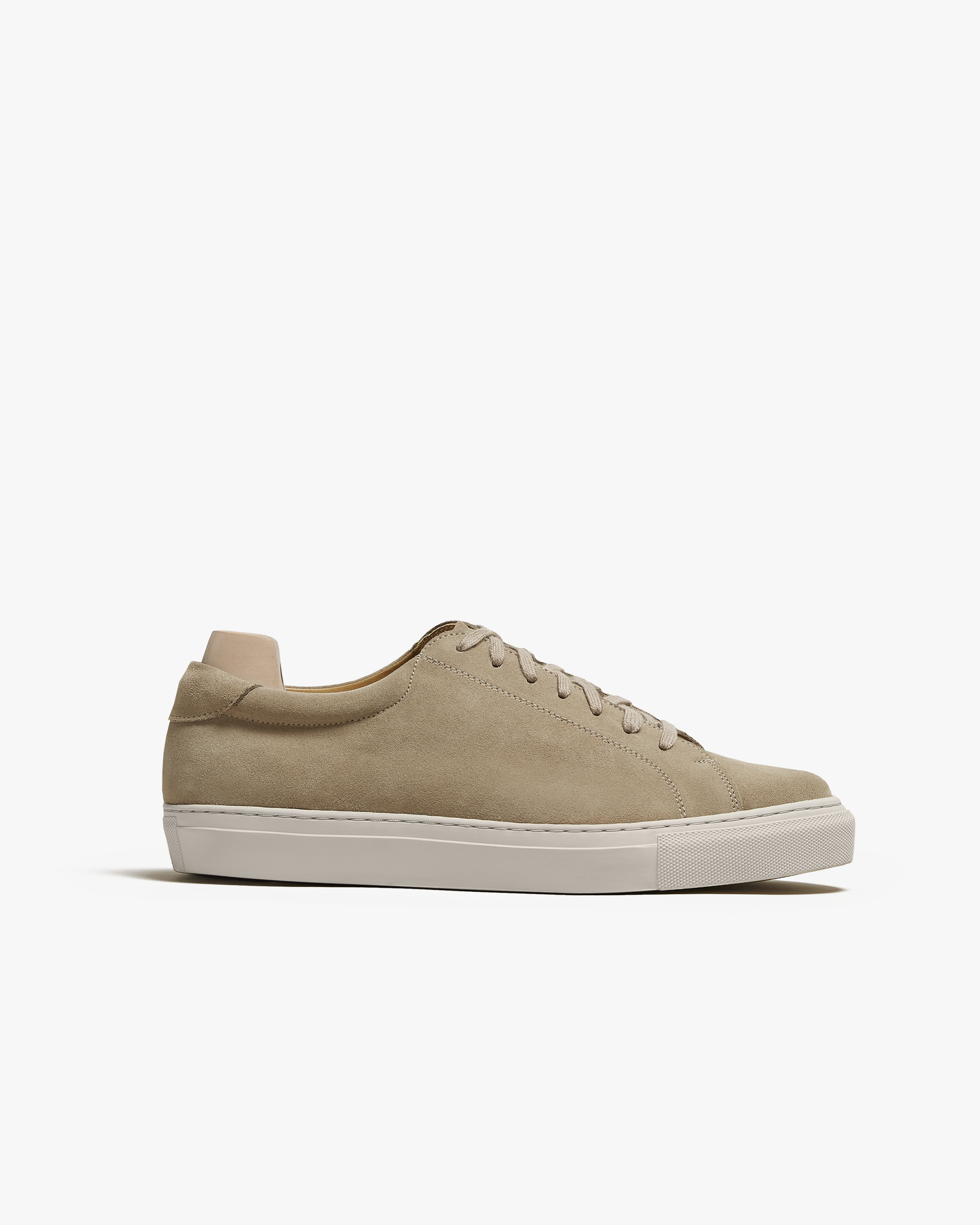 Vellano Oaxen Beige Suede Sneakers