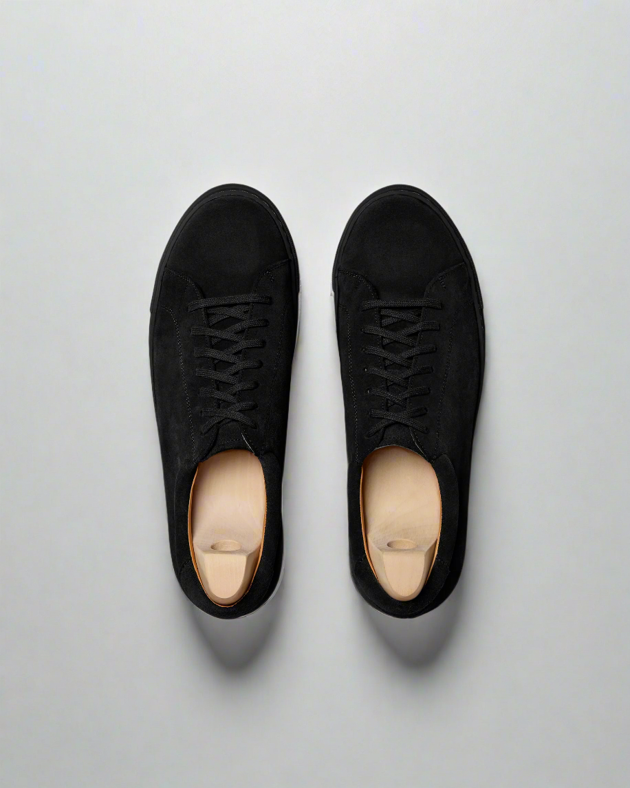 Vellano Oaxen Black Suede Sneaker