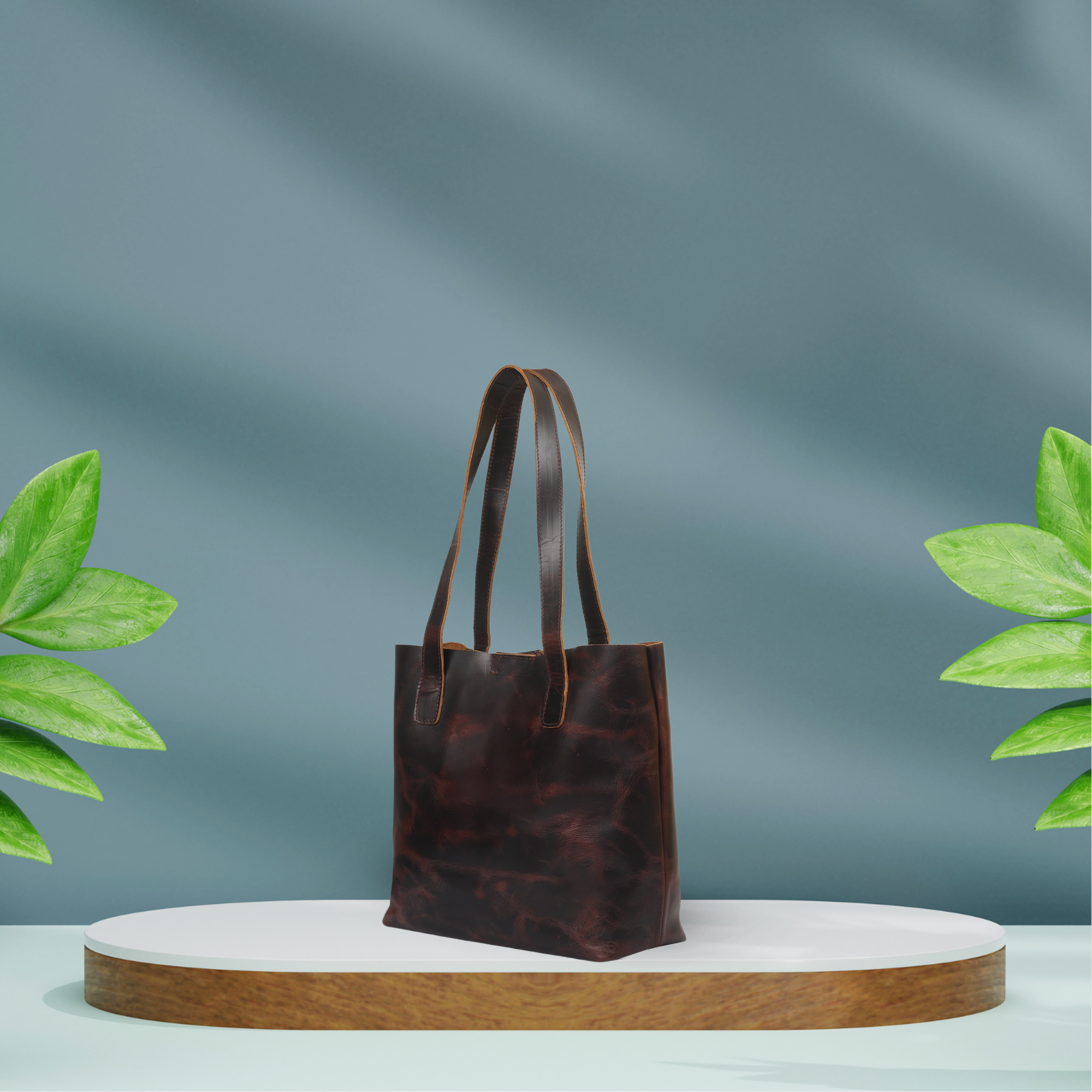Vellano Willowmark Classic Leather Tote for Effortless Everyday Elegance