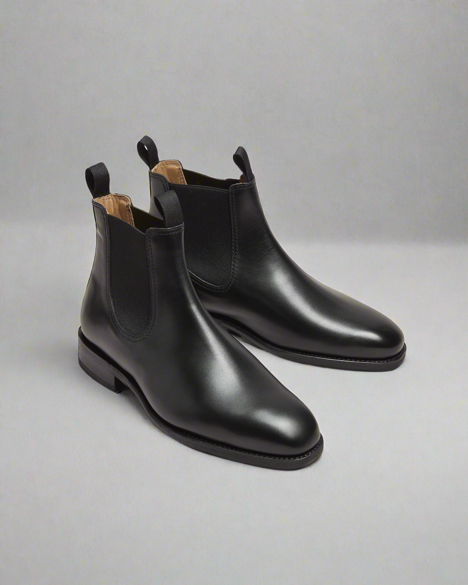 Vellano Granhult Black Leather Boots