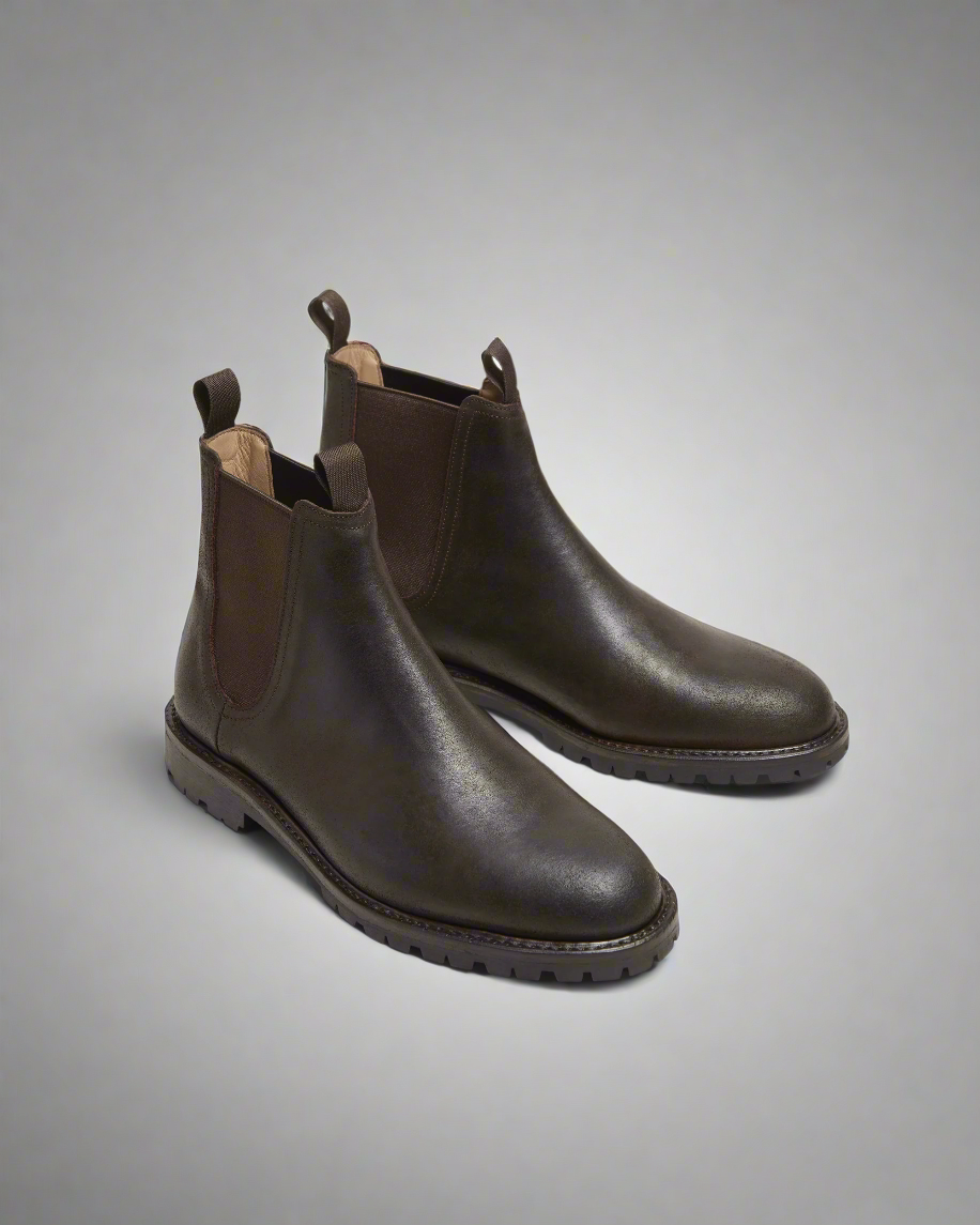 Vellano Aarek Brown Suede Chelsea Boot
