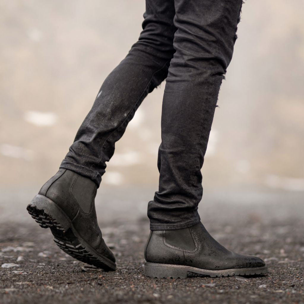 Vellano Regent Goodyear Welt Chelsea Boot – Carbon Black