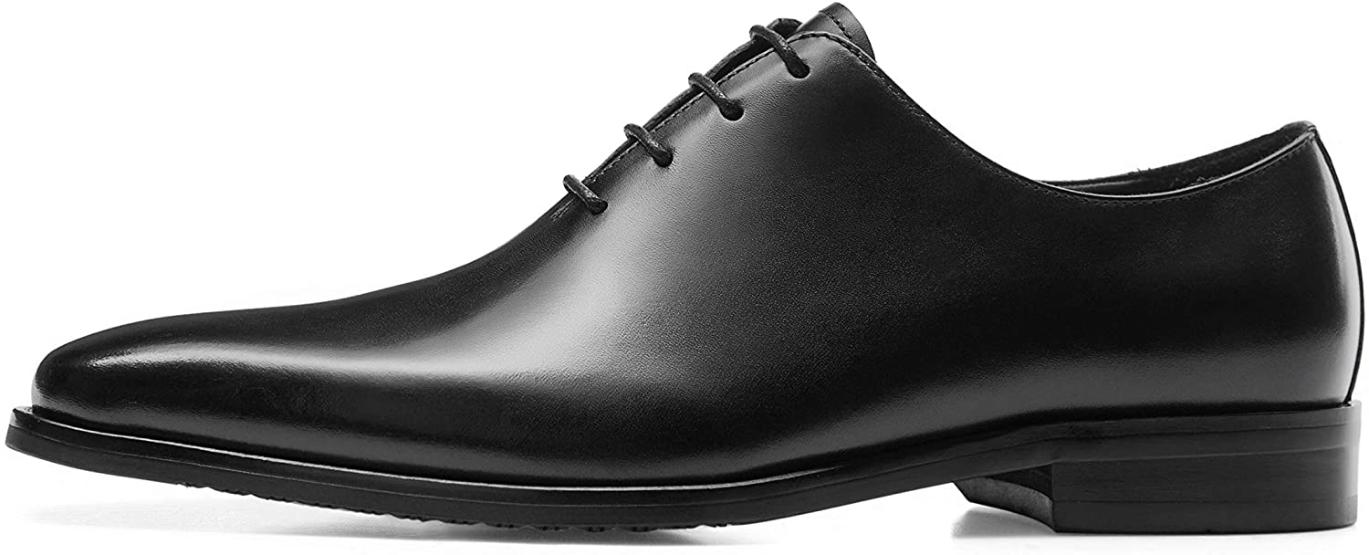 Vellano Williams Black Wholecut Derby Shoe