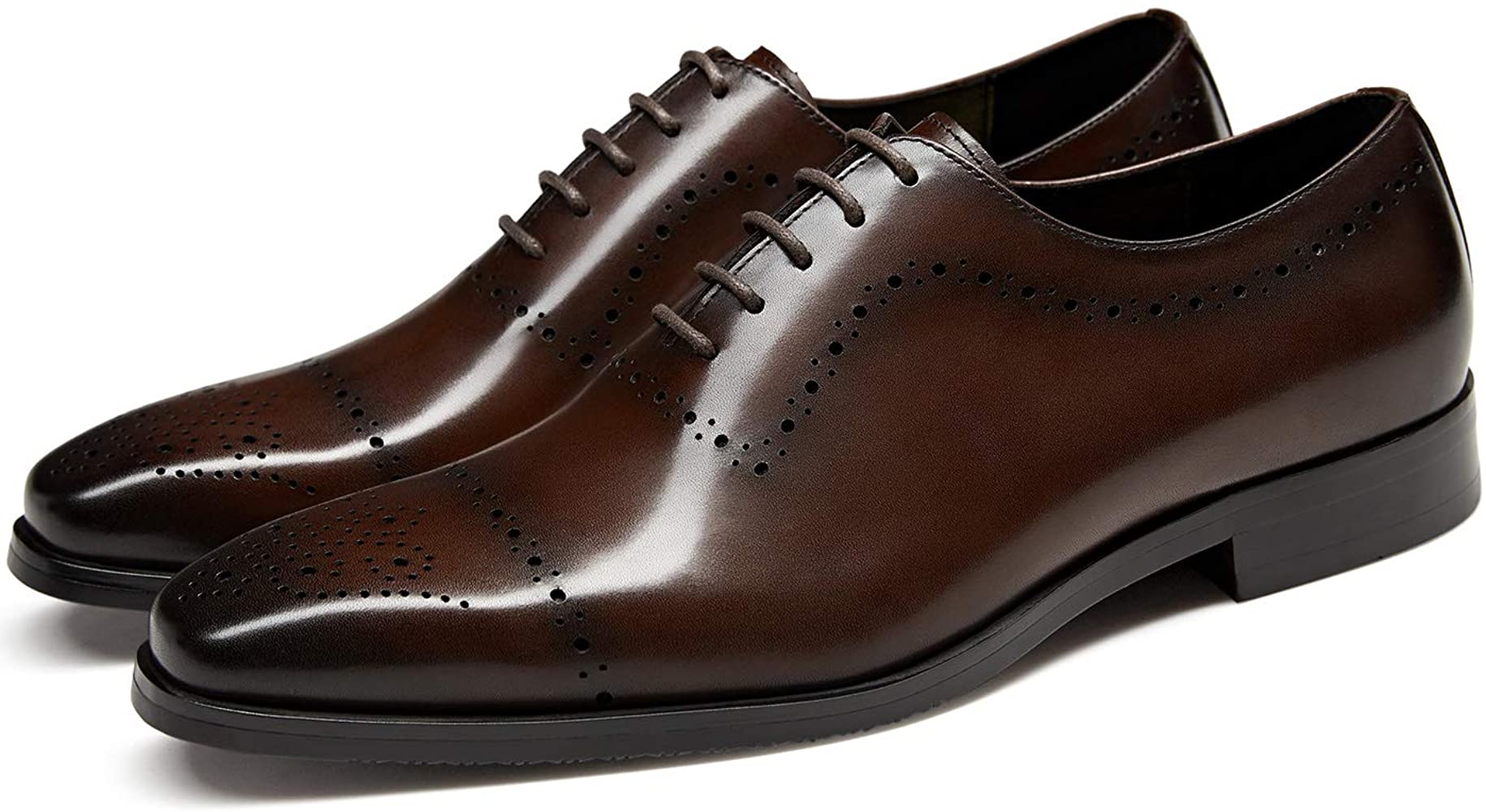 Vellano Kevina Brown Brogue Wholecut Derby Shoe