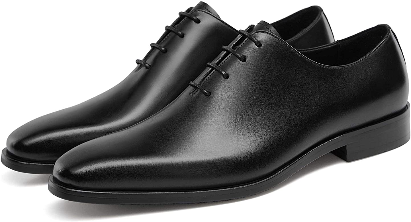 Vellano Williams Black Wholecut Derby Shoe