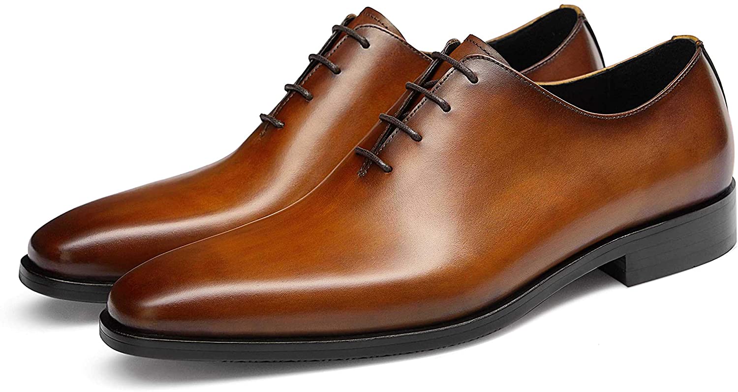 Vellano Zampa Cognac Wholecut Derby Shoe