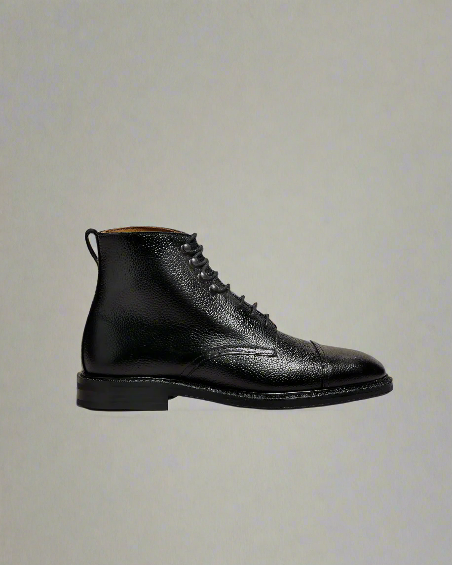 Vellano Asinki Black Milled Jumper Boot