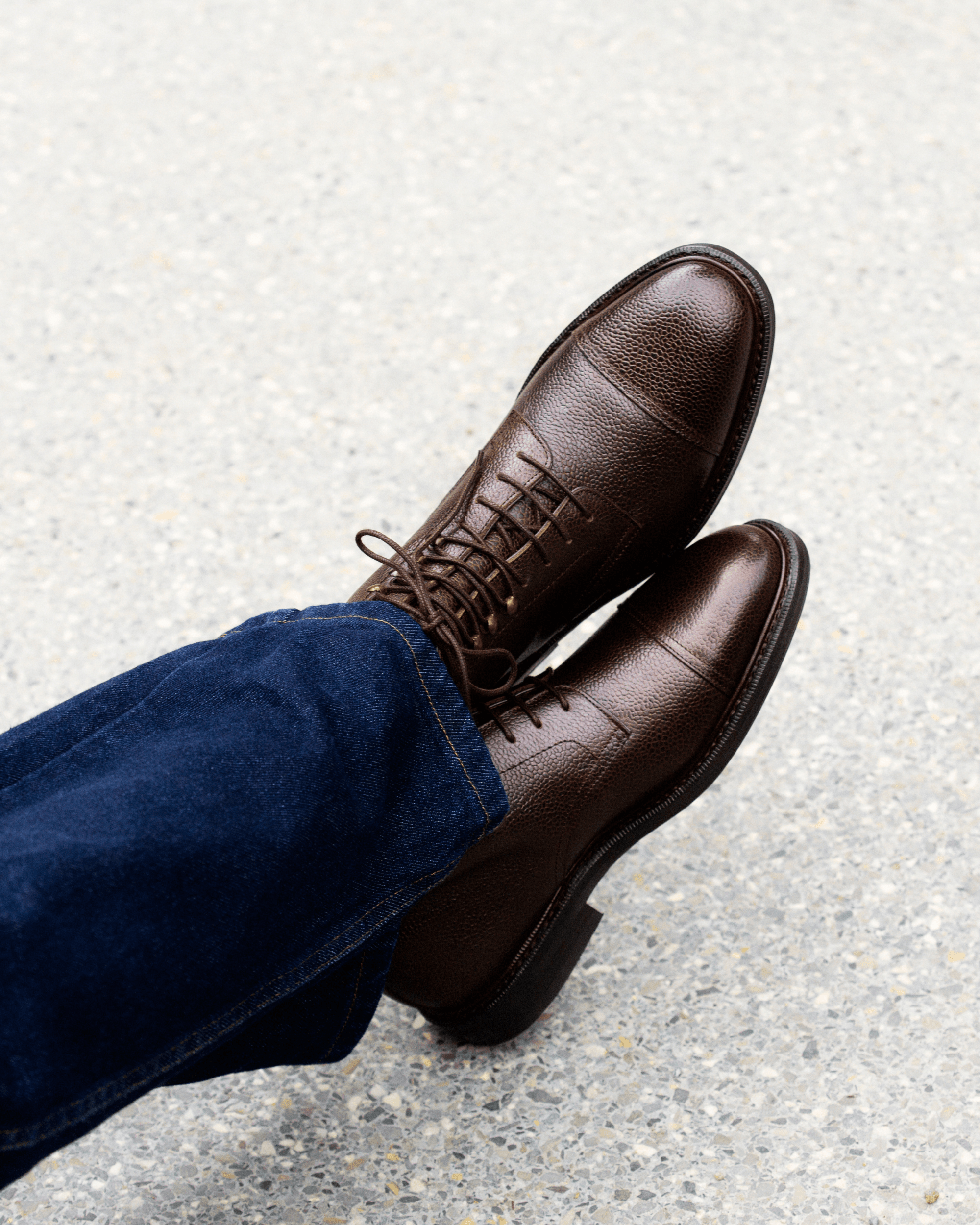 Vellano Asinki Brown Milled Jumper Boot