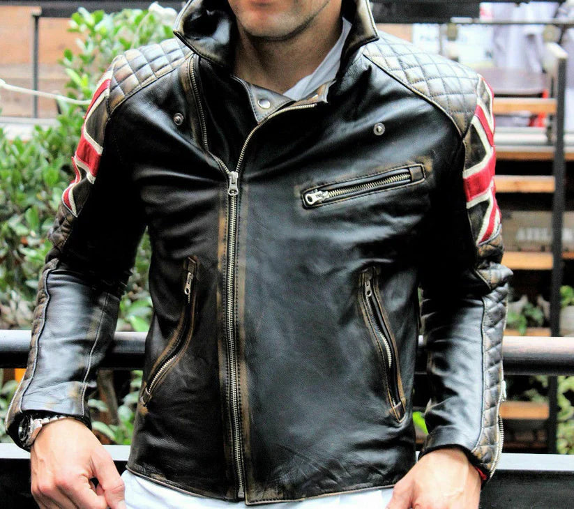 Vellano Brel Vintage Leather Jacket