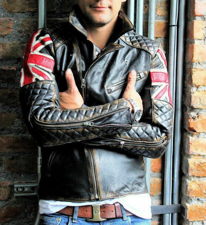 Vellano Brel Vintage Leather Jacket