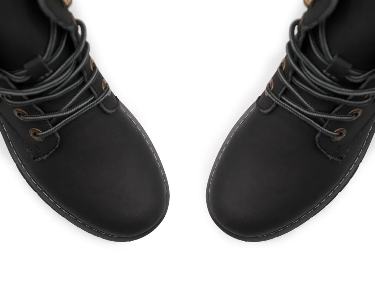 Vellano Ambler Black Nubuck Zipper Track Boots