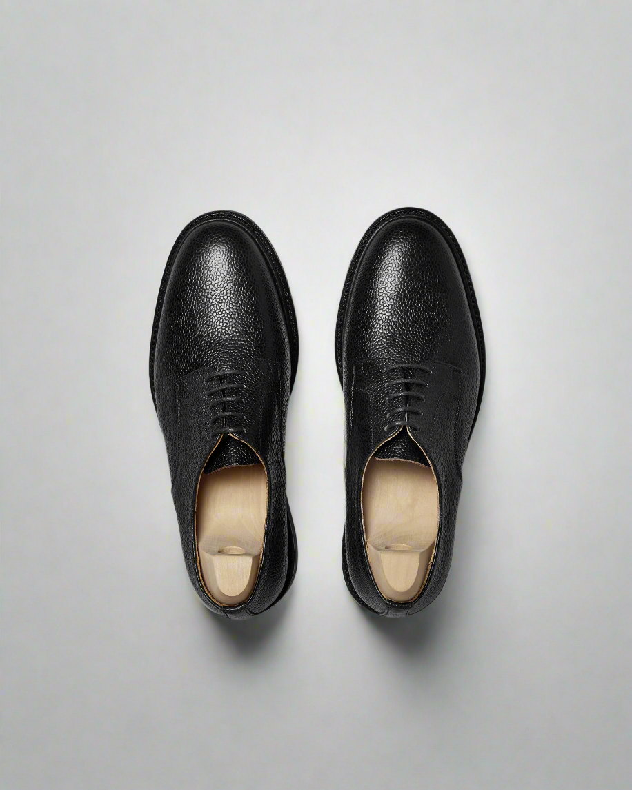 Vellano Boden Black Leather Derby