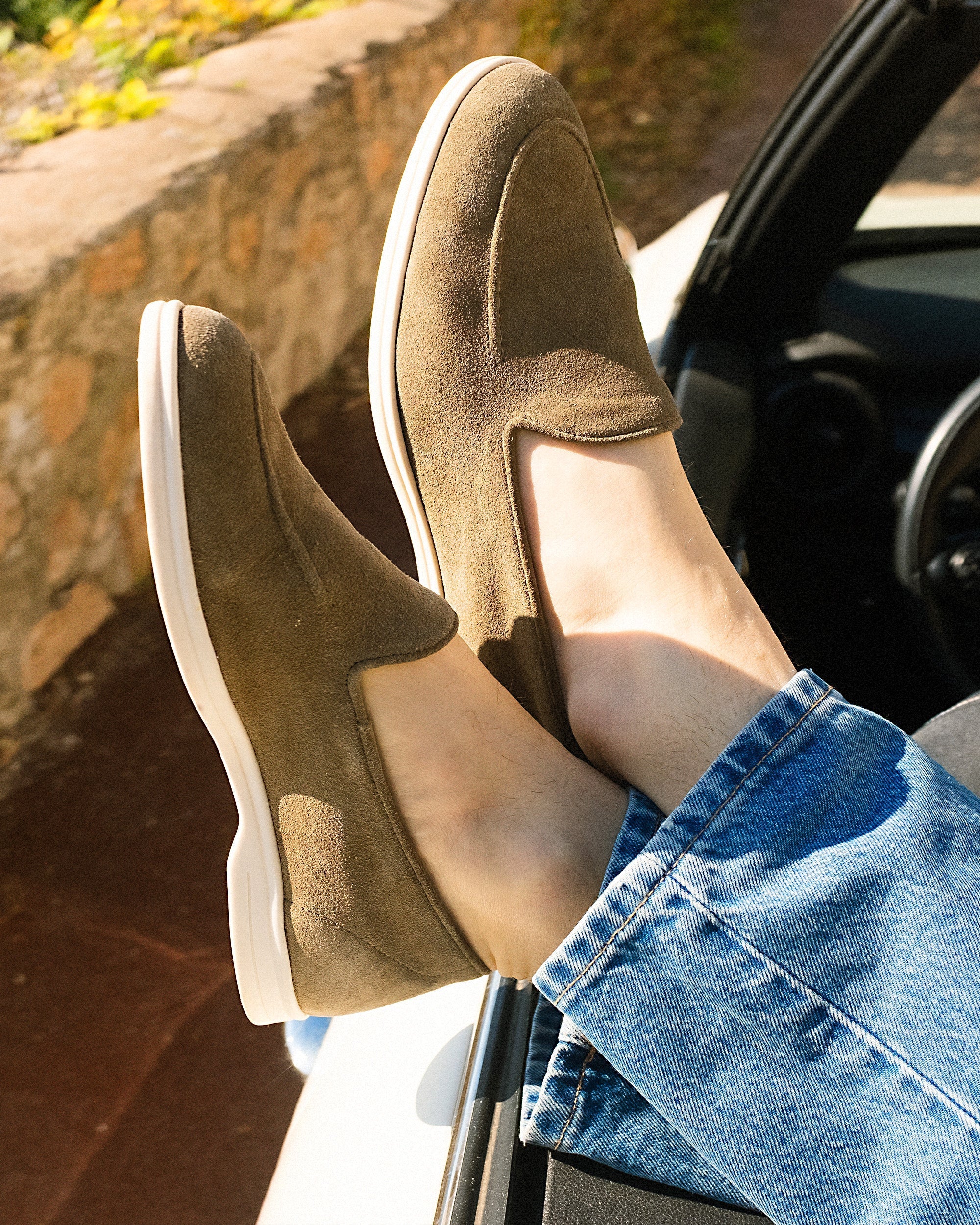 Vellano Branno Loafers Moss